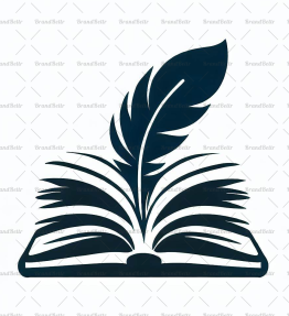 Offenes Buch und Feder